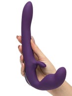 Desire Luxury Rechargeable Strapless Strap-On Dildo Vibrator