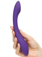 Desire Luxury Weighted Curved Silicone Dildo Flipper