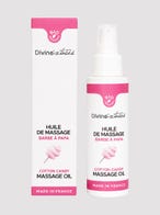 Divinextases  Bio-Massageöl Zuckerwatten Geschmack 100 ml