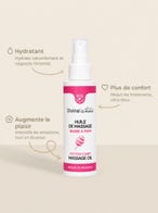 Divinextases  Bio-Massageöl Zuckerwatten Geschmack 100 ml