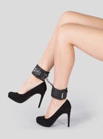 DOMINIX Deluxe Heavy Leather Ankle Cuffs