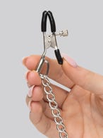 DOMINIX Deluxe Silikon-Ballknebel mit Nippelspangen