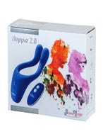 Beauments Doppio 2.0 Paar Vibrator Blau Verpackung Amorana