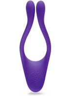 Beauments Doppio Paar Vibrator Violett von Hinten Amorana
