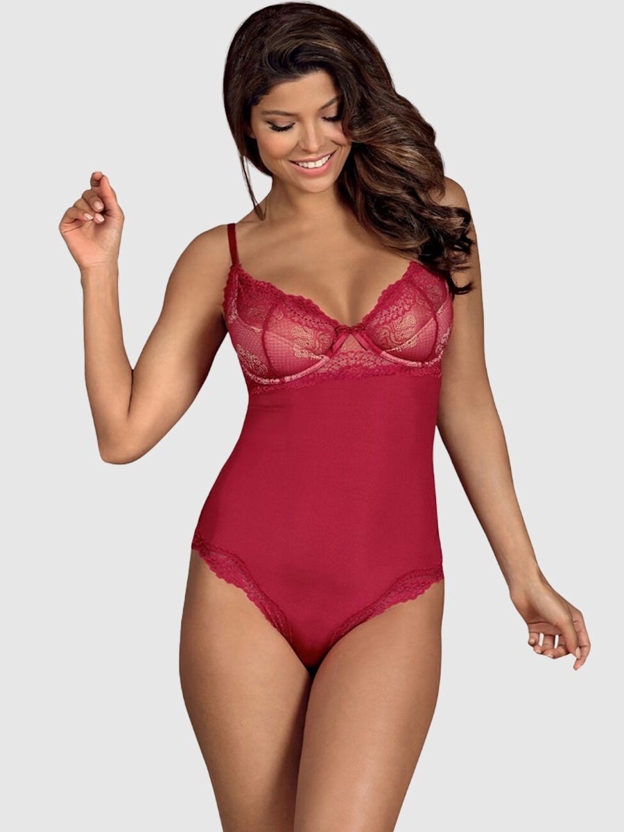 ewa bien rosalyne body rot vorne Amorana