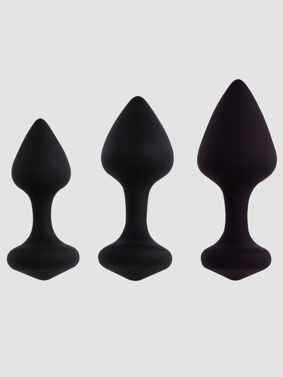 feelz toys bibi anal plug schwarz mittig amorana