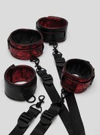 Fifty Shades of Grey Sweet Anticipation Wendbares Bett-Fesselset aus Kunstleder