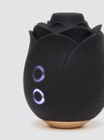 Fifty Shades of Grey Black Rose Silicone Clitoral Suction Stimulator