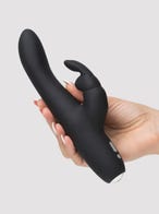 fifty shades of grey slimline greedy girl rabbit vibrator hand amorana