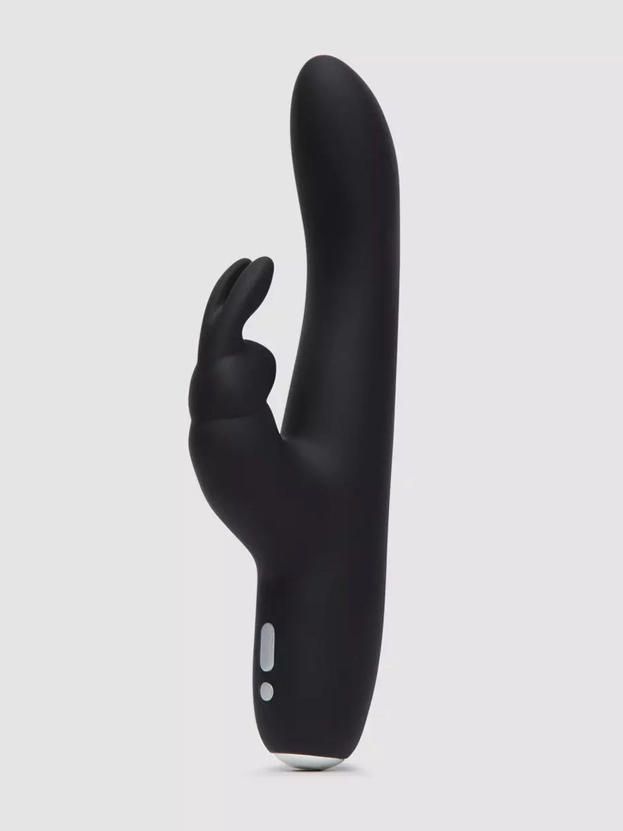 fifty shades of grey slimline greedy girl rabbit vibrator frontbild amorana