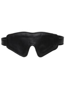 Fifty Shades of Grey Bound to You Faux Leather Blindfold Front Amorana