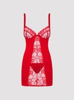 Obsessive Heartina Negligee Rot Packshot von Vorne Amorana
