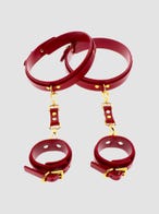 Taboom Bondage in Luxury Wrist and Thigh Cuffs