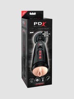 PDX-Elite Dirty Talk Stroker Masturbator mit Vibration