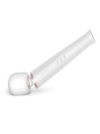 le wand rechargeable vibrating massager stabvibrator weiss flexibel