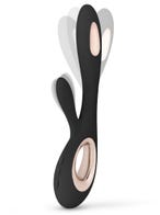 Lelo Soraya Wave schwarz rabbit vibrator flipper amorana
