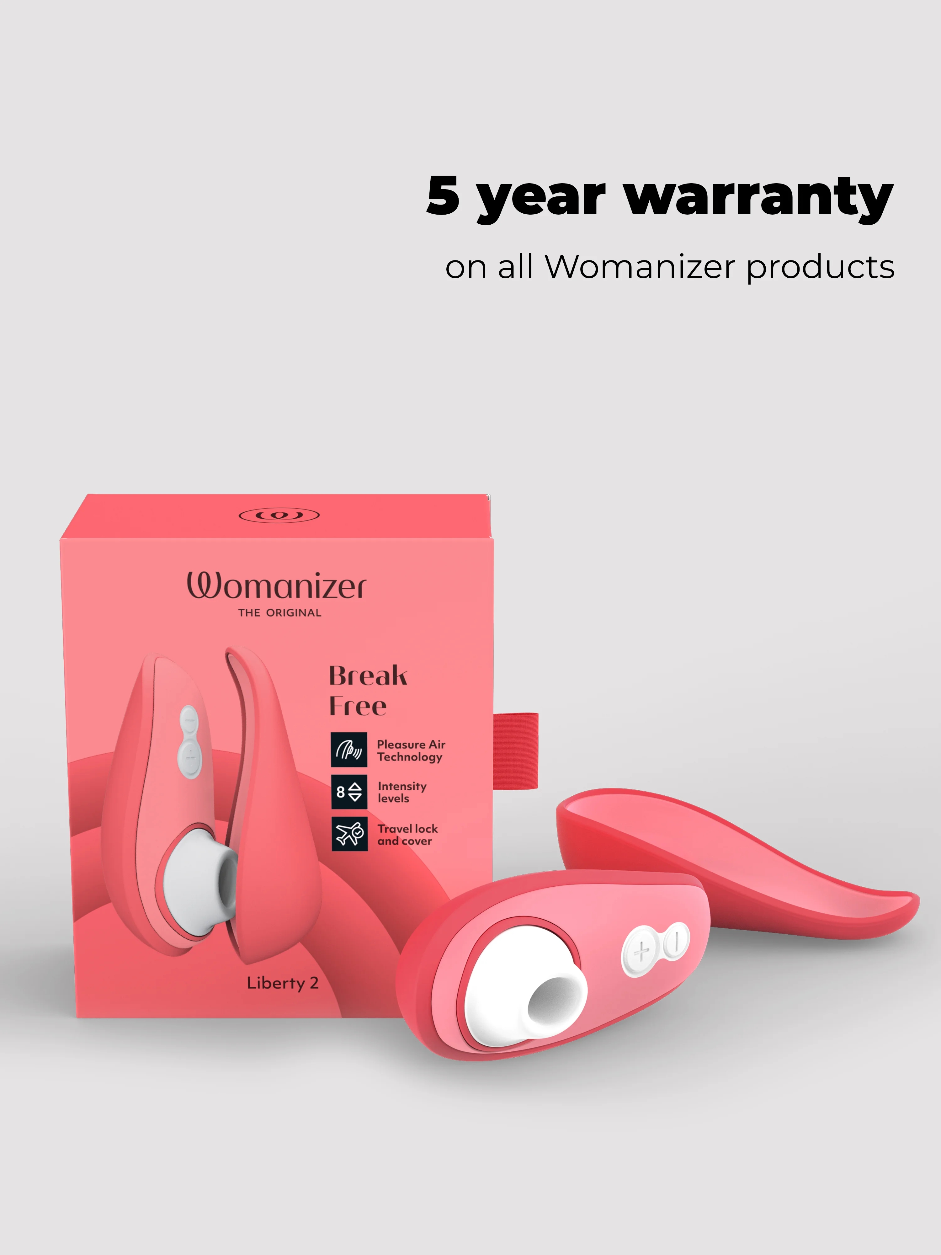 Womanizer Liberty 2 Pleasure Air Clitoral Stimulator