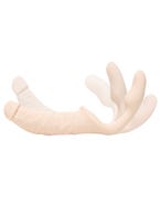 Lifelike Lover Luxe Posable Realistic Silicone Strapless Strap-On amorana move