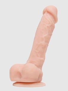Lifelike Lover Luxe Realistic Silicone Dildo 8 Inch amorana