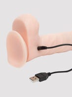 Lifelike Lover Luxe Thrusting and Rotating Dildo 8 Inch amorana usb