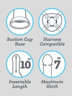 Lifelike Lover Ultra Dildo 25,5 cm