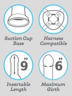 Lifelike Lover Ultra Dildo 23 cm