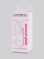 Lovehoney Analplug aus Glas