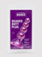 BASICS Schlanker Analplug mit Kugeln