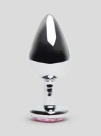 Lovehoney Metall Analplug mit Kristallherz