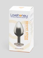 Lovehoney Metall Analplug mit Kristallherz