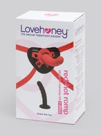 Lovehoney Unisex Strapon-Harness-Set mit 2 Dildos (fortgeschritten)