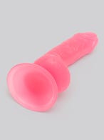 BASICS Glow In the Dark Realistischer Dildo mit Saugnapf