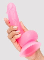 BASICS Glow In the Dark Realistischer Dildo mit Saugnapf