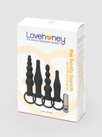 Lovehoney The Booty Bunch aufladbares Analplug-Set (5-teilig)