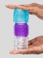 Lovehoney Head Master Triple Header flexibles Masturbator-Set (3-teilig)