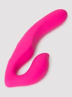 Lovehoney Double Down aufladbarer ferngesteruter vibrierender gurtloser Strapon