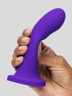 Lovehoney High Five G-Punkt-Dildo aus Silikon mit Saugfuss 12,5 cm