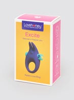 Lovehoney Excite 10-Funktionen wiederaufladbarer Rabbit-Liebesring