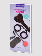 Lovehoney Bondage-Set mit Herzprint