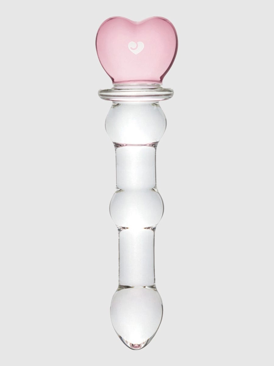 lovehoney heart beaded dildo amorana front