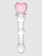 lovehoney heart beaded dildo amorana front