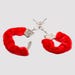 Lovehoney Red Furry Fesseln & Handschellen