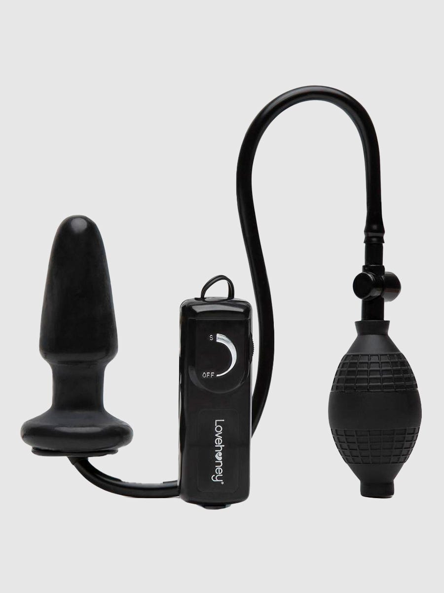 Lovehoney Vibrating Inflatable Butt Plug LOH266 Amorana Front