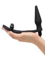 Lovehoney wowzer vibrating Butt Plug cock ring amorana hand