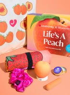 Lovehoney x Womanizer Life's a Peach Selfcare Set