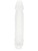 Lovehoney 1 Extra Inch Silicone Penis Extender Clear amorana front