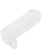 Lovehoney 1 Extra Inch Silicone Penis Extender Clear amorana liegend