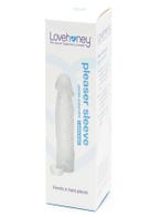 Lovehoney 1 Extra Inch Silicone Penis Extender Clear amorana verpackung