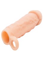 Lovehoney 1 Extra Inch Silicone Penis Extender Clear amorana liegend