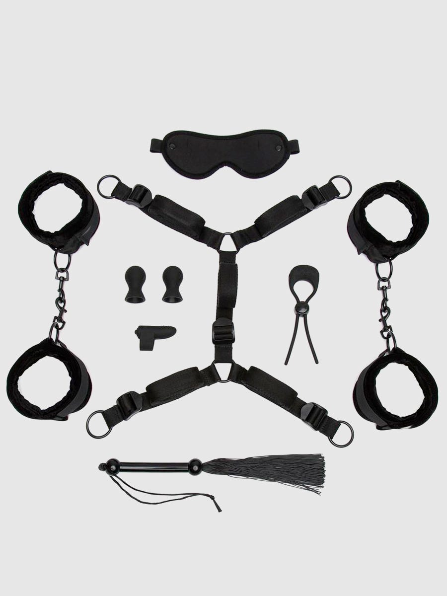 Lovehoney All Tied Up Bondage Play Kit (8 Piece) amorana inhalt